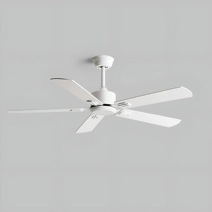 Vintage Wood Grain 6-speed Reverse Frequency Ceiling Fan 5 Blades