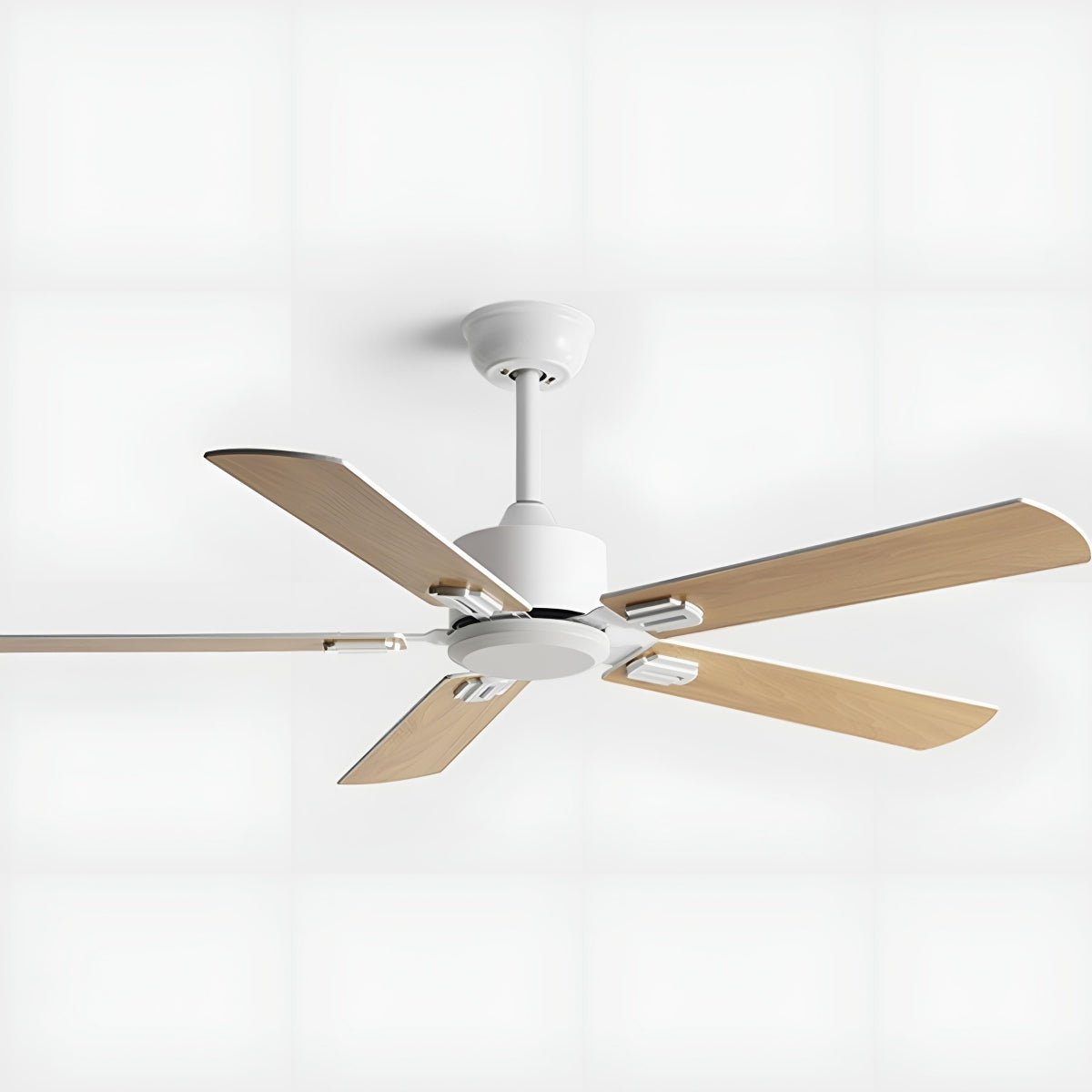 Vintage Wood Grain 6-speed Reverse Frequency Ceiling Fan 5 Blades