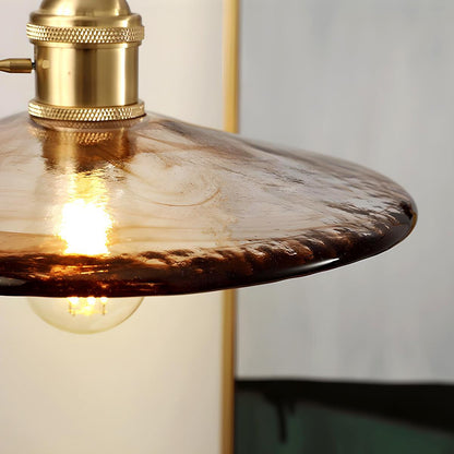 Vintage Golden Walnut Wood Indoor Pendant Lights