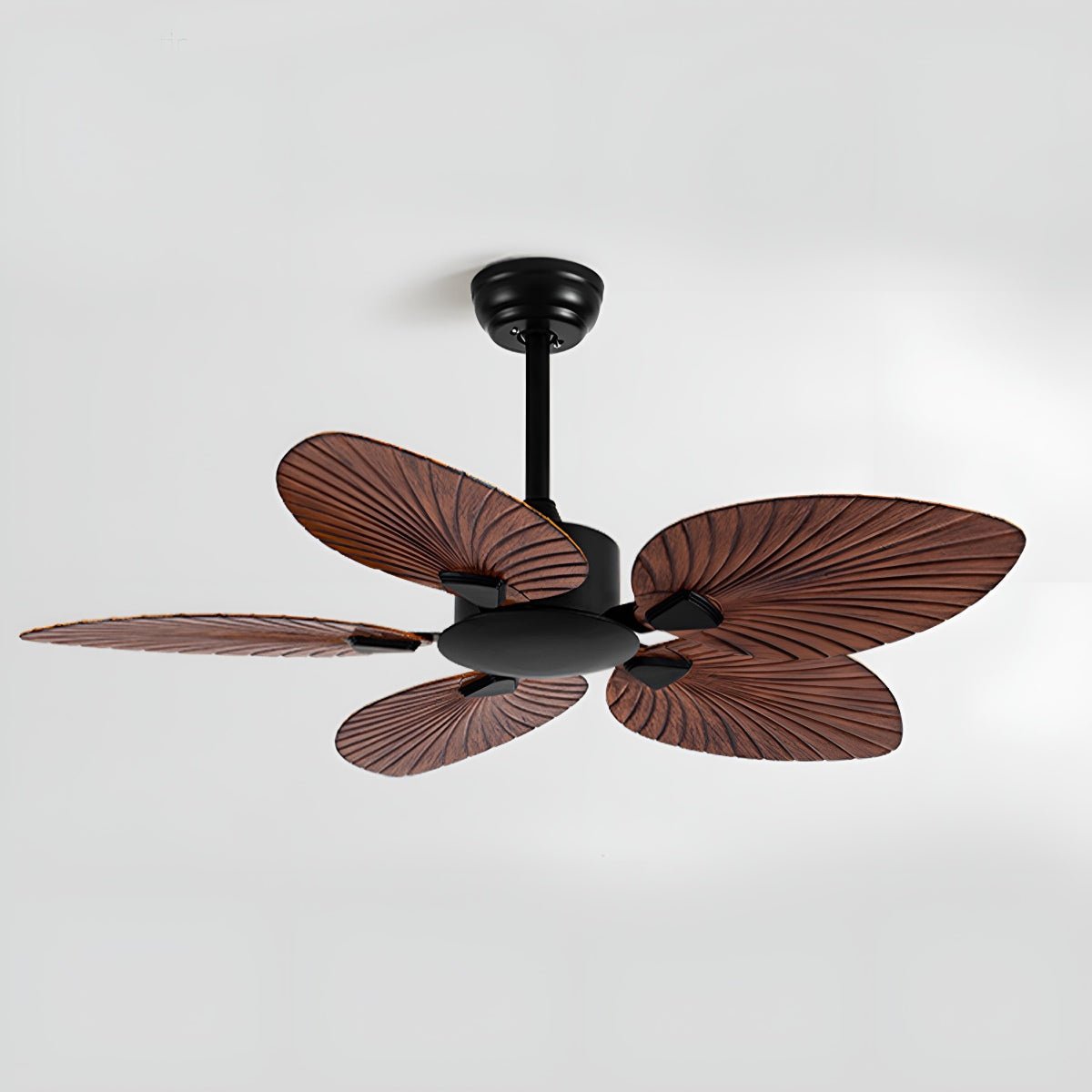 Vintage Imitation Palm Leaf 6-speed Reverse Frequency Ceiling Fan