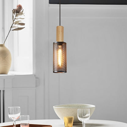 Vintage Minimalist Industrial Iron Mesh Bar LED Pendant Lights