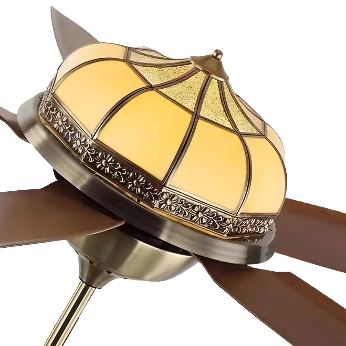 Vintage Reverse Variable Frequency Ceiling Fan Light