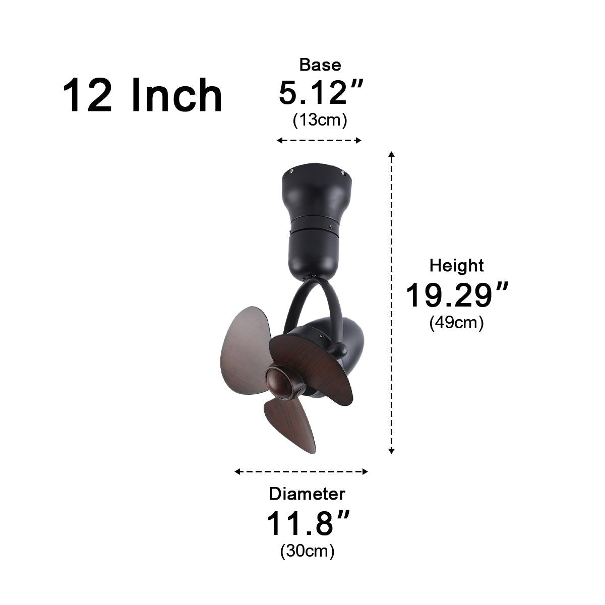 Vintage Swing Rotation 6-Speed Ceiling Fan