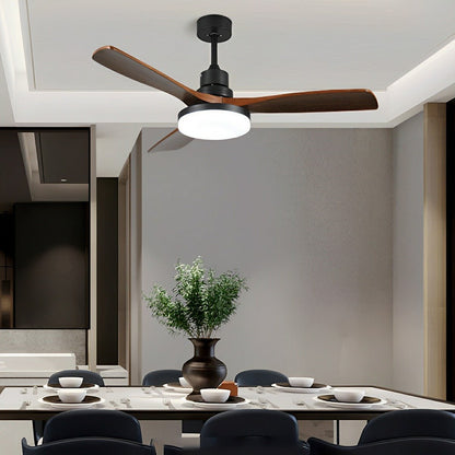 Vintage Reverse Variable Frequency Ceiling Fan Light