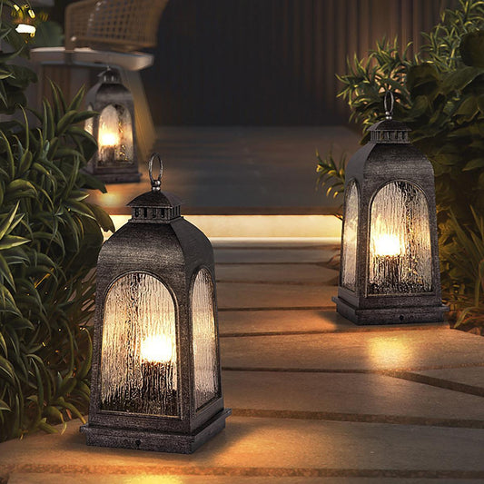 Vintage Waterproof Lantern Outdoor LED Landscape Lighting