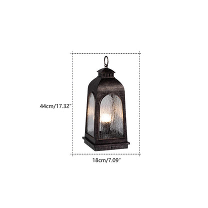 Vintage Waterproof Lantern Outdoor LED Landscape Lighting