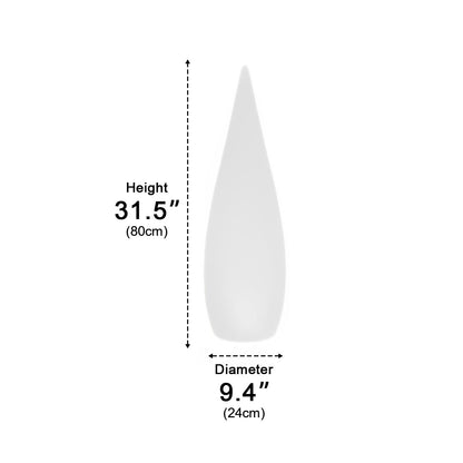 Water Drop LED Waterproof Modern Standing Lawn Lights