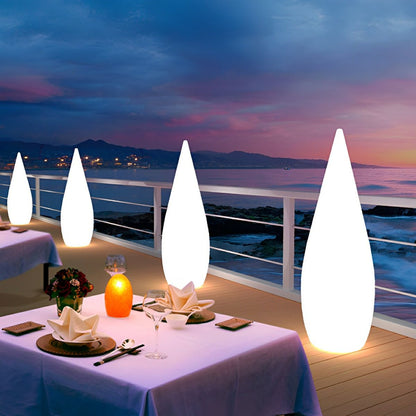 Water Drop LED Waterproof Modern Standing Lawn Lights