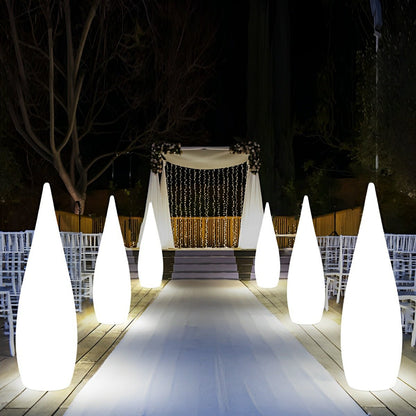 Water Drop LED Waterproof Modern Standing Lawn Lights