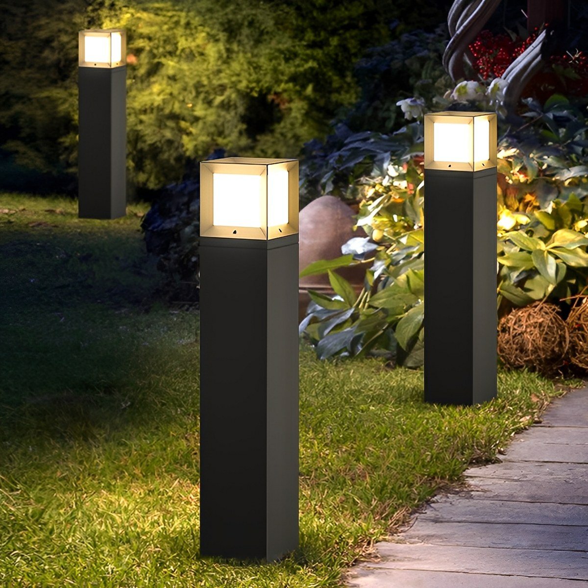 Waterproof High Pole Metal Post Lights Street Lights