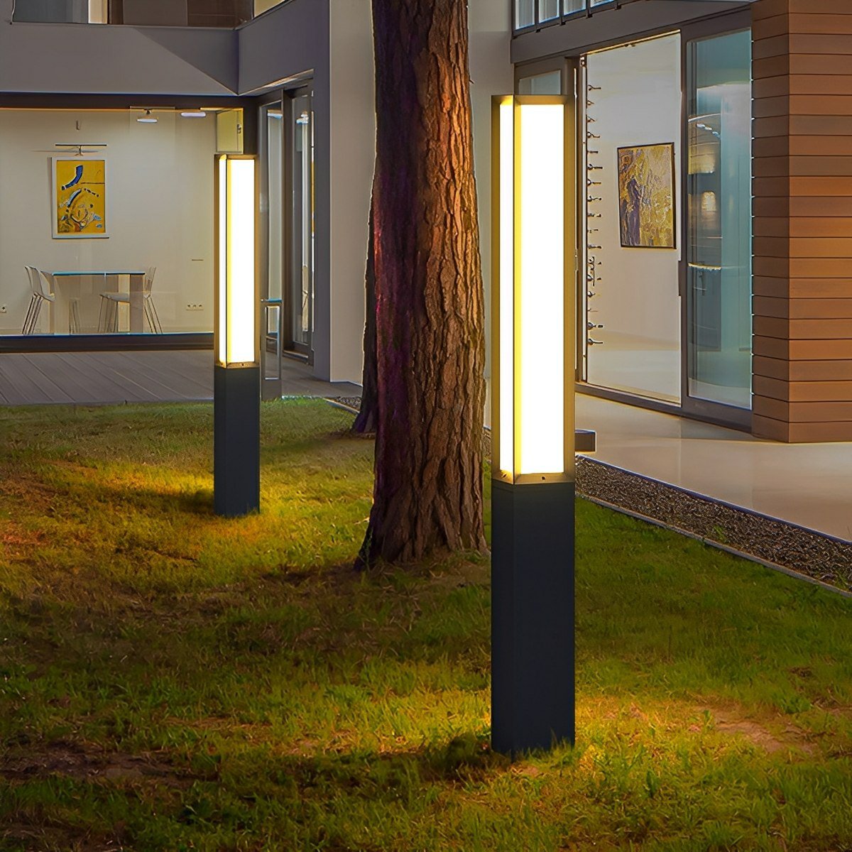 Waterproof High Pole Metal Post Lights Street Lights