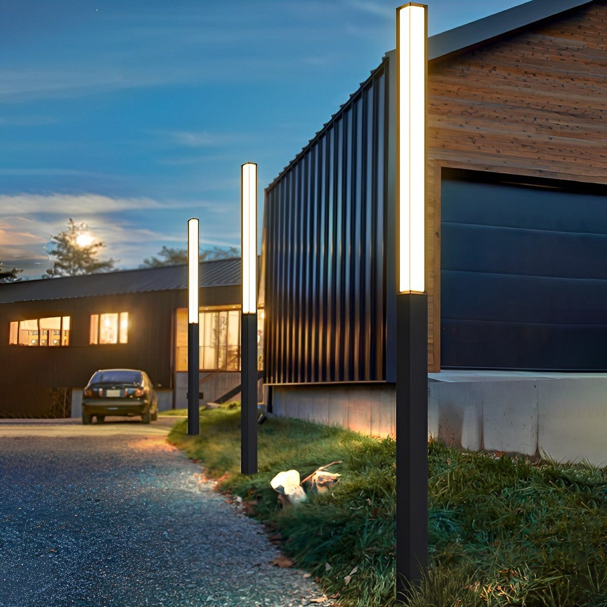 Waterproof High Pole Metal Post Lights Street Lights