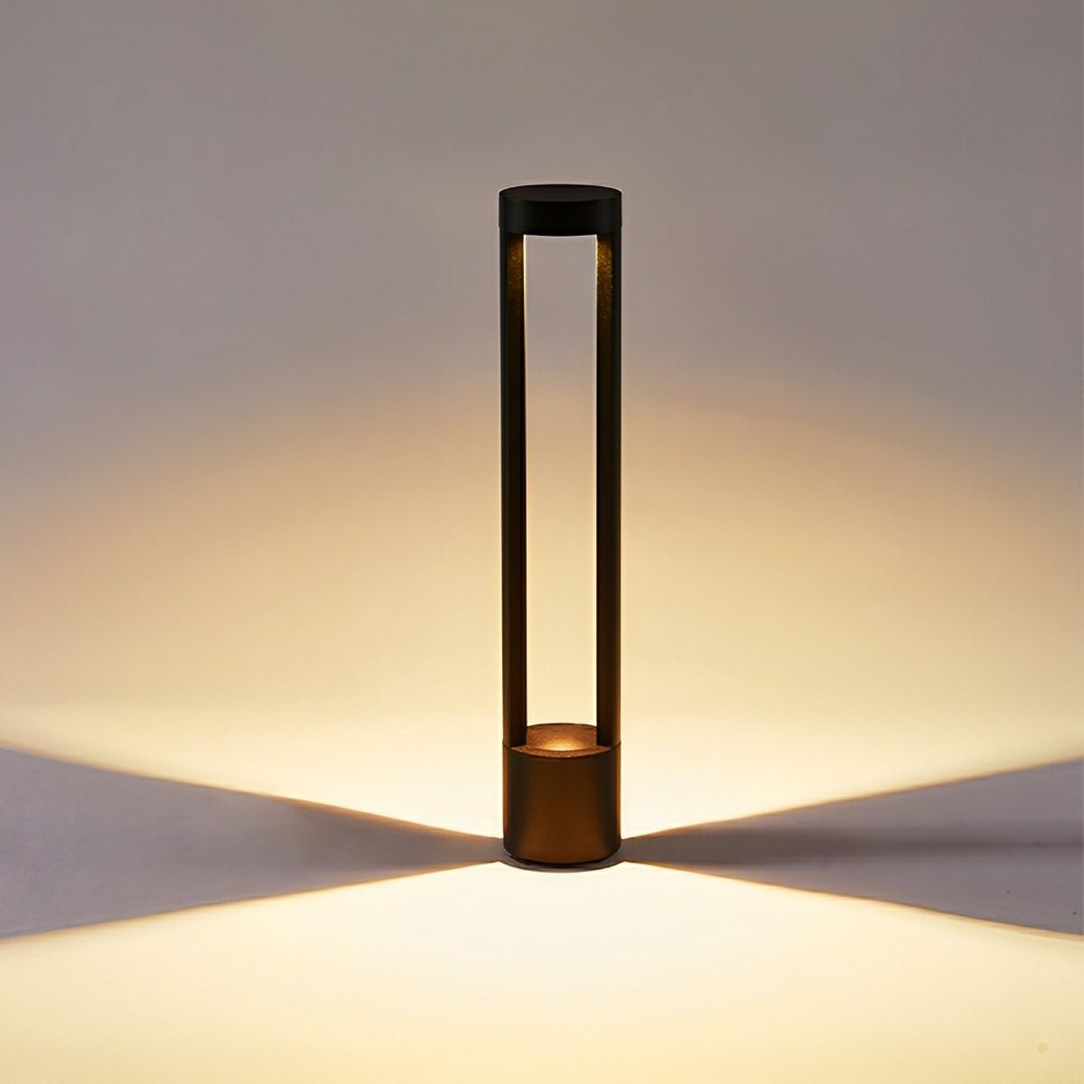 Waterproof Hollow Cylindrical Shaped LED Lamp Post Lights