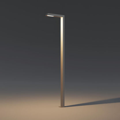 Waterproof LED Black Modern Column Outdoor Pole Street Light