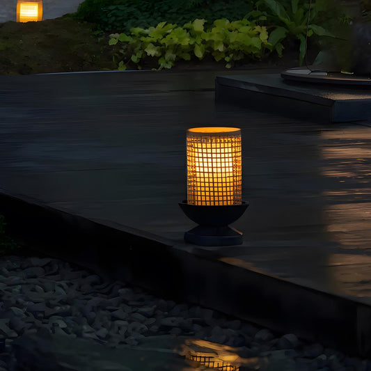 Waterproof  LED Candlestick Outdoor Lawn Post Lighting