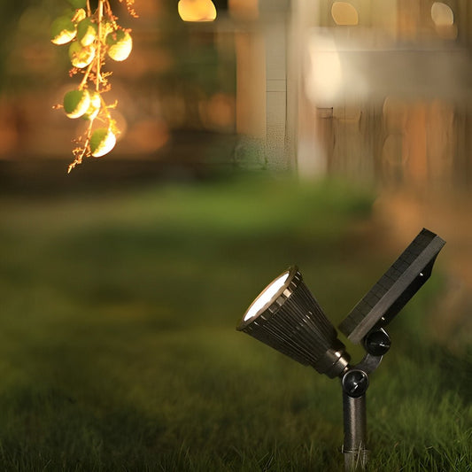 Waterproof LED Modern Solar Tree Spotlights Landscape Lawn Light
