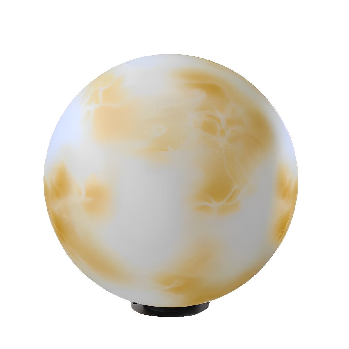 Waterproof LED Round Ball Moon Modern Post Caps Lights