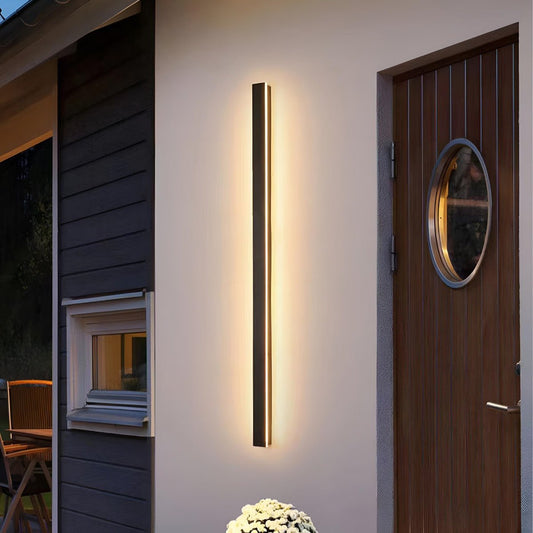 Waterproof Modern LED Long Strip Outdoor Wall Porch Lights