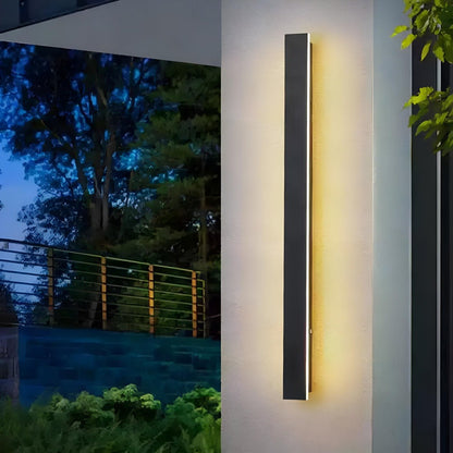 Waterproof Modern LED Long Strip Outdoor Wall Porch Lights