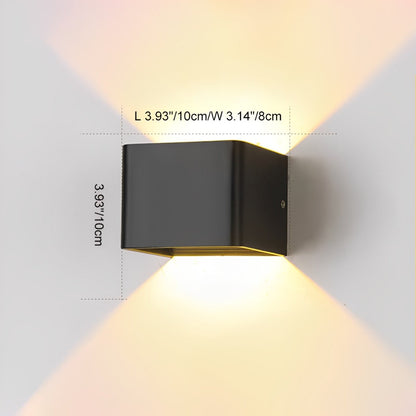 Waterproof Modern Up and Down Outdoor LED Wall Lights