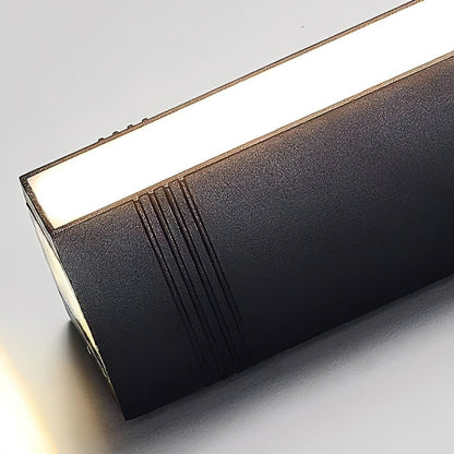 Waterproof Modern Up&Down 3-Side Long Strip Outdoor Porch LED Wall Lights
