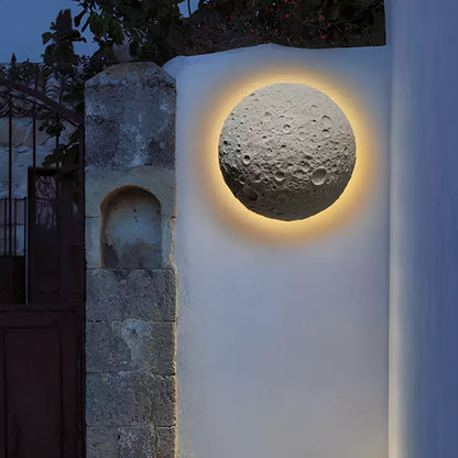 Waterproof Moon Outdoor LED Porch Exterior Wall Lights