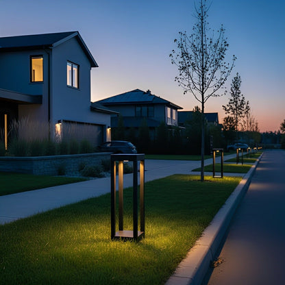 Waterproof Outdoor Garden LED Lawn Lamp Bollard Path Lights