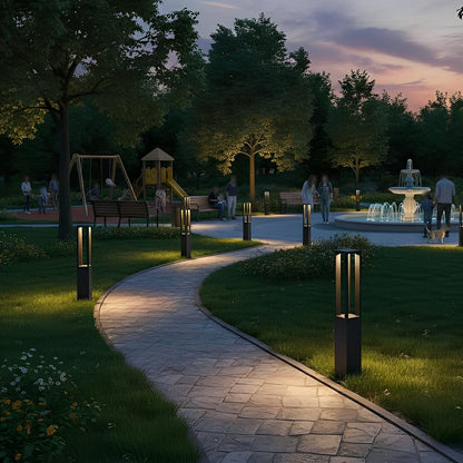 Waterproof Outdoor Garden LED Lawn Lamp Bollard Path Lights