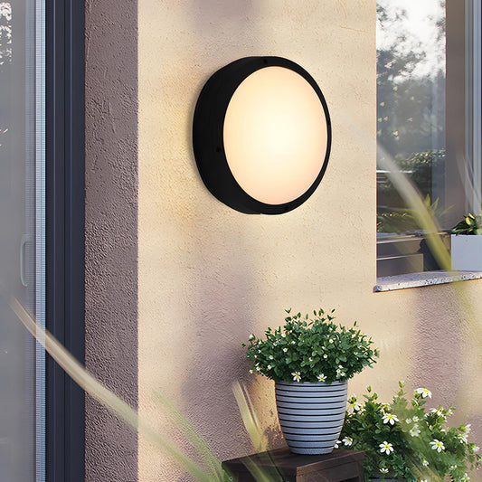 Waterproof Outdoor LED Round Porch Light Exterior Wall Lights