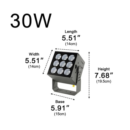 Waterproof Outdoor LED Spot Lights - IP67 Super Bright Exterior Light