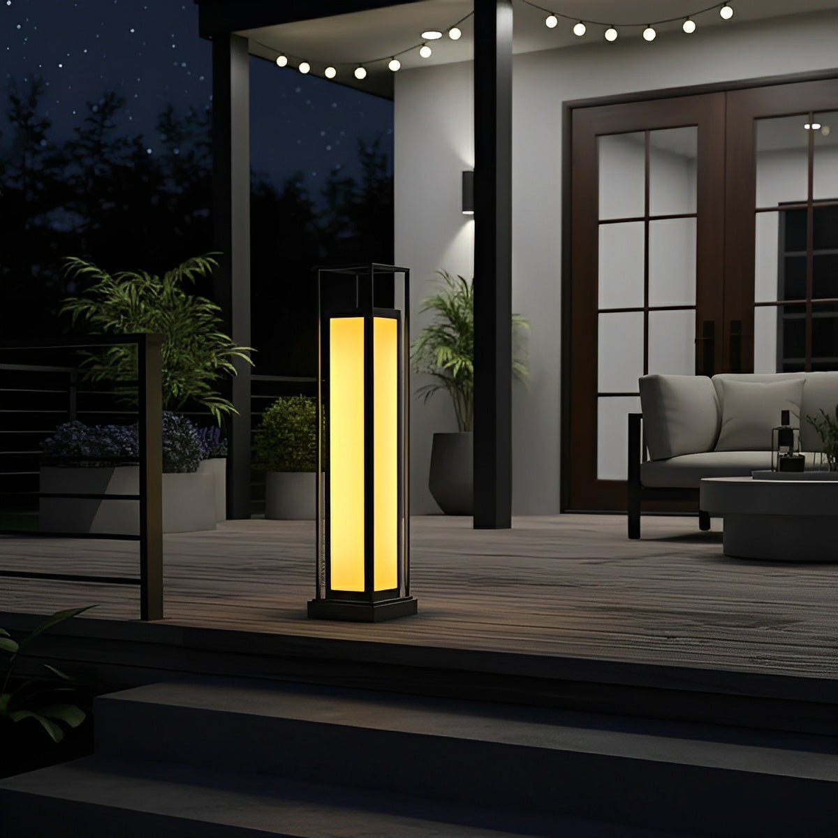 Waterproof Outdoor Post Lights LED Garden Lights Deck Light