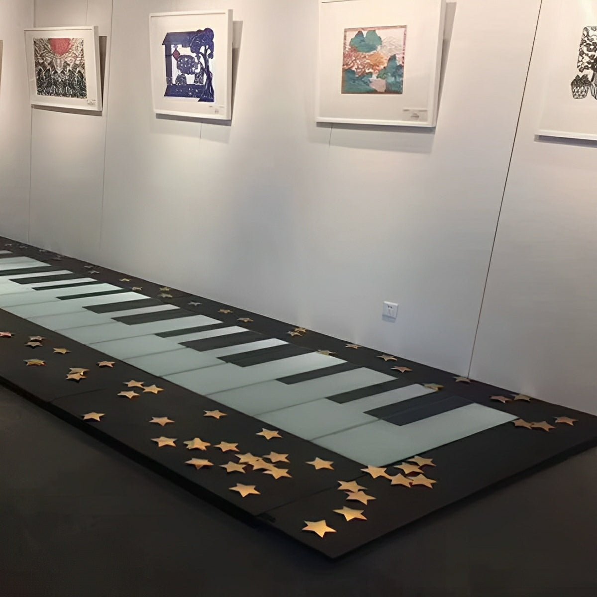 Waterproof Outdoor RGB Step Induction Piano LED Recessed Light Deck Lights DC24V