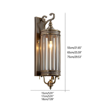 Waterproof Outdoor Vintage Mid Century LED Porch Light Wall Lights