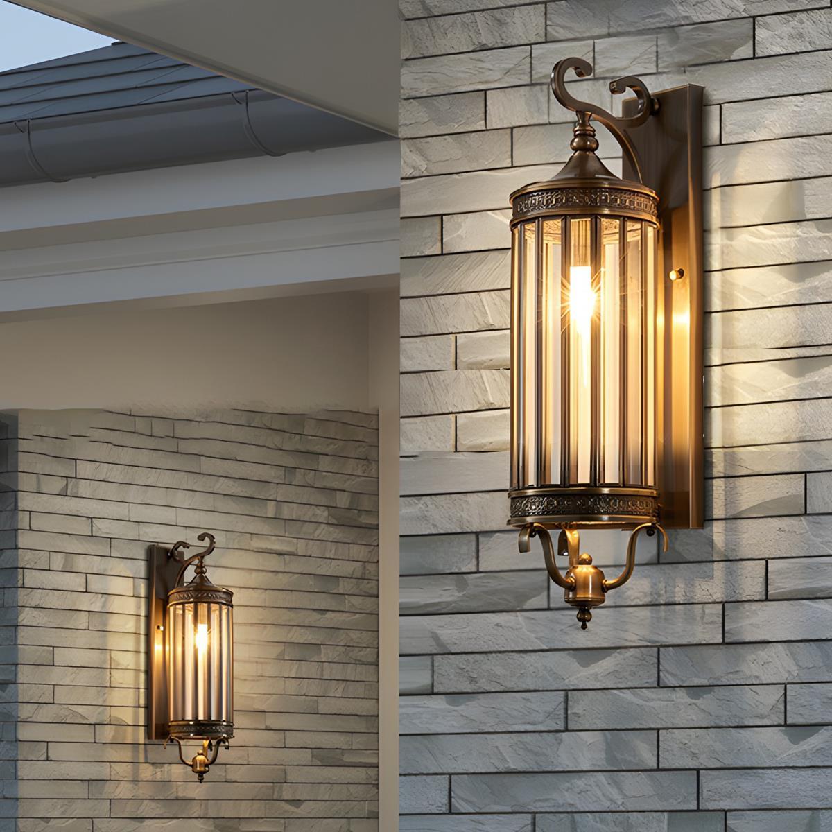 Waterproof Outdoor Vintage Mid Century LED Porch Light Wall Lights