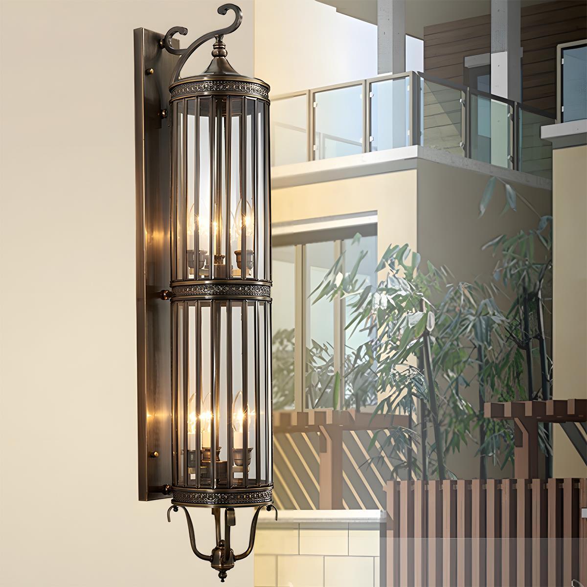 Waterproof Outdoor Vintage Mid Century LED Porch Light Wall Lights
