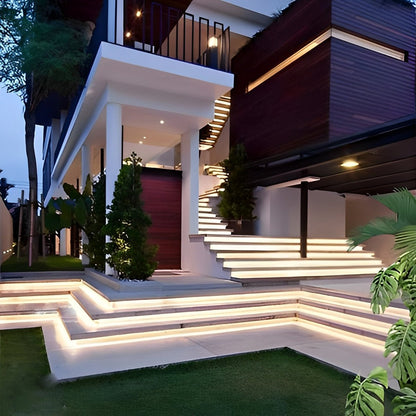 DIY Waterproof Recessed Silicone Modern Flexible LED Strip Lights Outdoor Linear Light DC24V