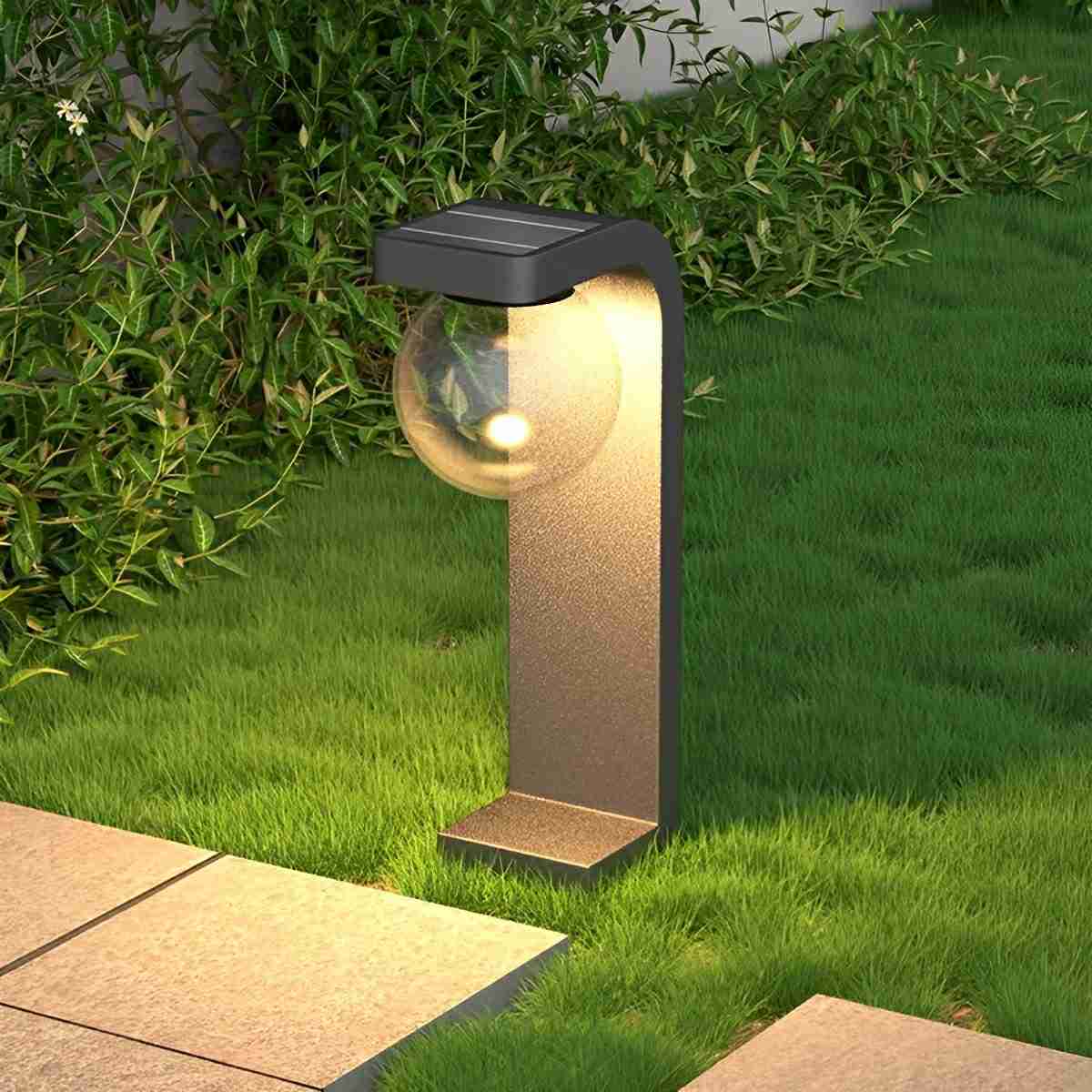 Waterproof Rectangular Globe Outdoor LED Landscape Lawn Lights