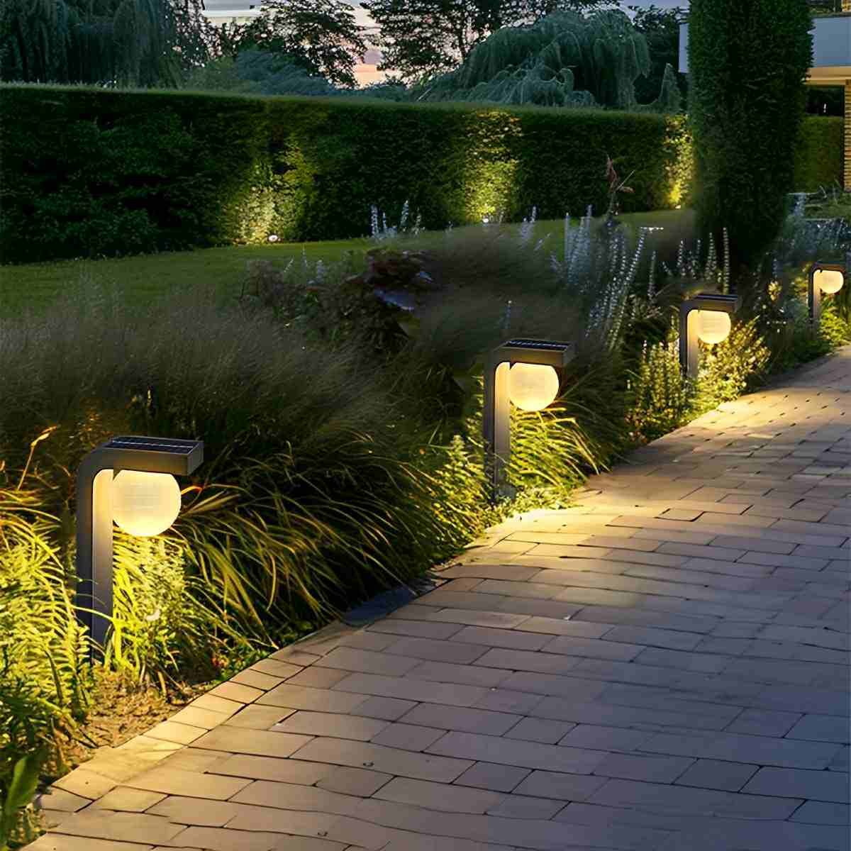 Waterproof Rectangular Globe Outdoor LED Landscape Lawn Lights