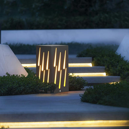 Waterproof Rectangular Meteor LED Outdoor Landscape Lighting