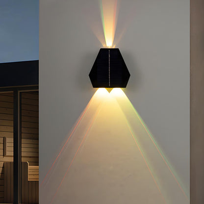 Waterproof Solar Aircraft Outdoor Up and Down Exterior Wall Washer Lights