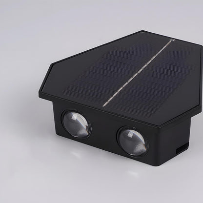 Waterproof Solar Aircraft Outdoor Up and Down Exterior Wall Washer Lights