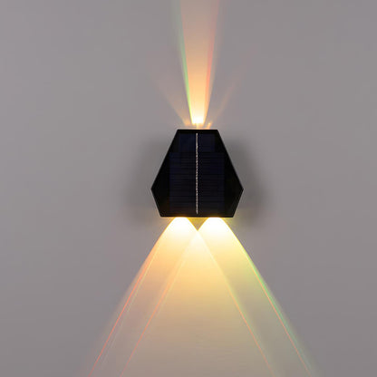 Waterproof Solar Aircraft Outdoor Up and Down Exterior Wall Washer Lights