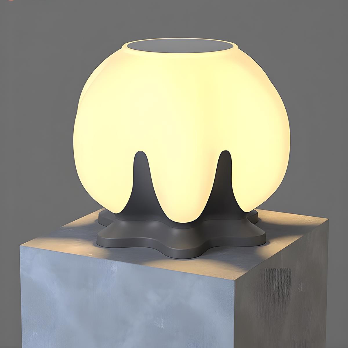 Waterproof Flower LED Outdoor Post Lights