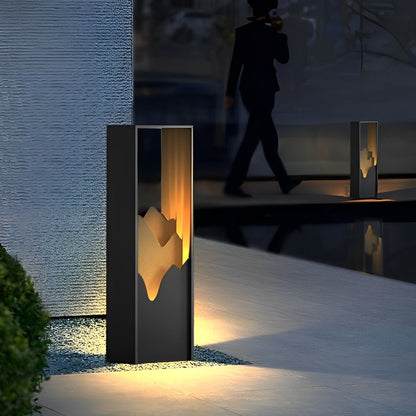 Waterproof LED Mountain Scenery Outdoor Path Lights