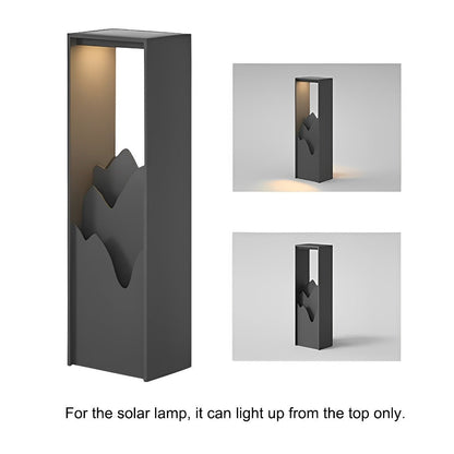 Waterproof LED Mountain Scenery Outdoor Path Lights