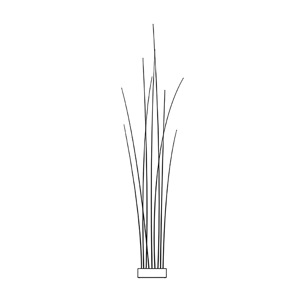 Waterproof LED Reed Fiber Optic Shaped Light Lawn Landscape Light
