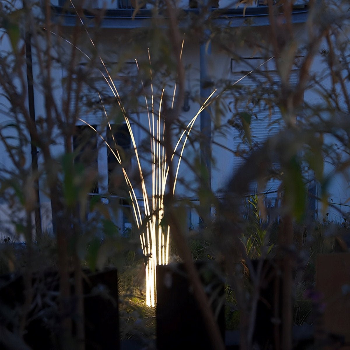 Waterproof LED Reed Fiber Optic Shaped Light Lawn Landscape Light