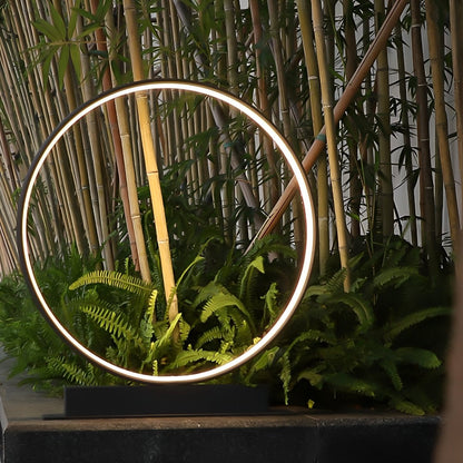 Waterproof LED Ring Outdoor Lawn Landscape Lights