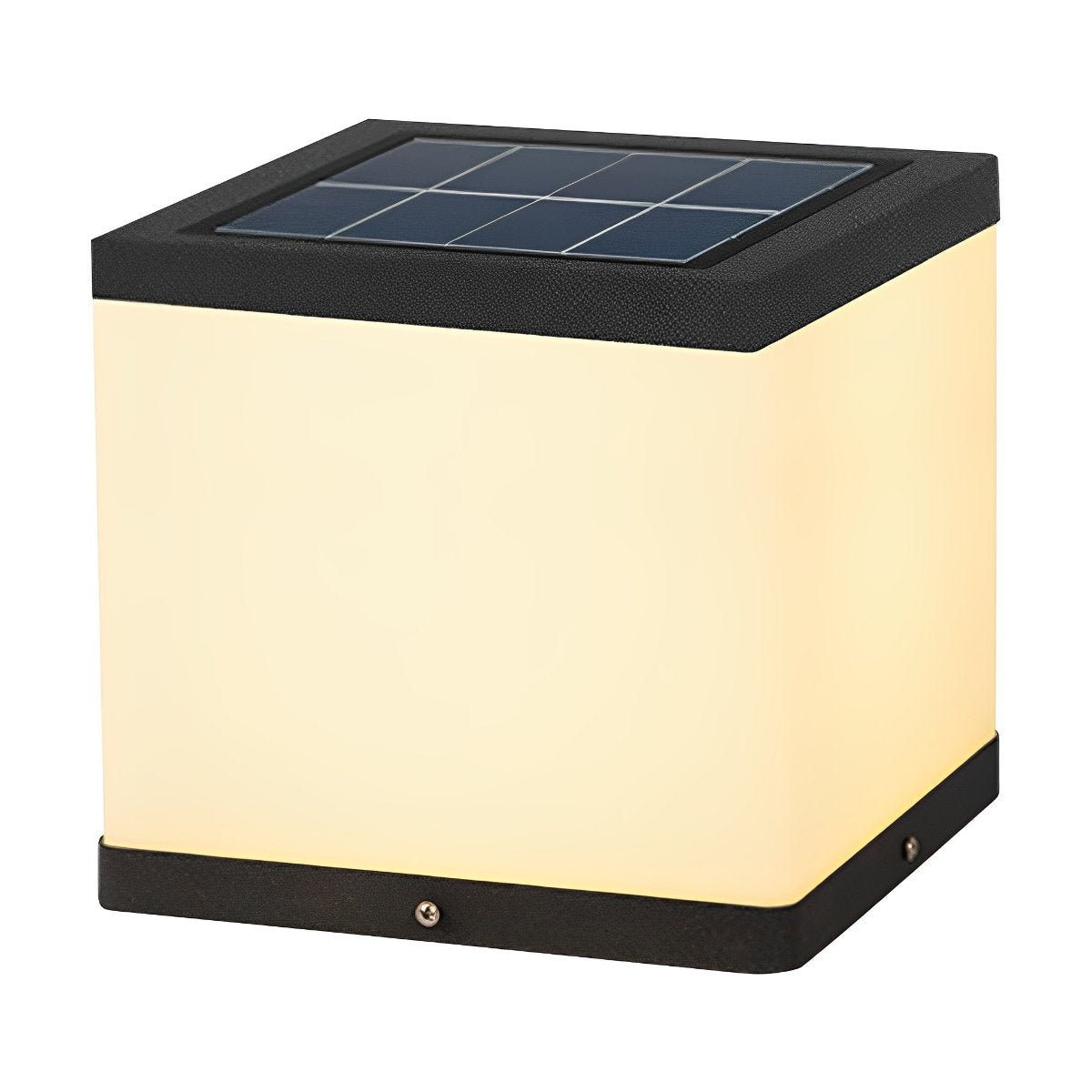 Waterproof Solar Outdoor Square Acrylic Ice Cubes Light