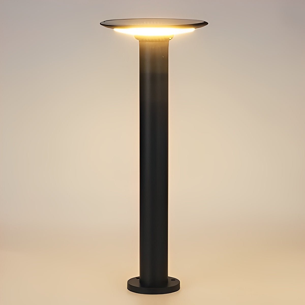 Waterproof Solar Round UFO Shaped LED Path Lights Outdoor Lawn Lights